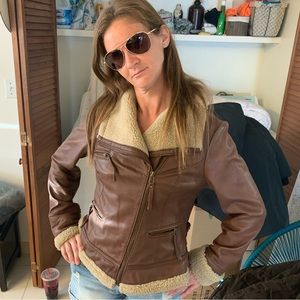 Women’s Leather Jacket D